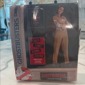 Ghostbusters Women's Tan Jumpsuit Costume